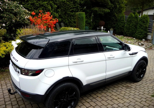 Land Rover Range Rover Evoque cena 59900 przebieg: 273000, rok produkcji 2012 z Ząbkowice Śląskie małe 631